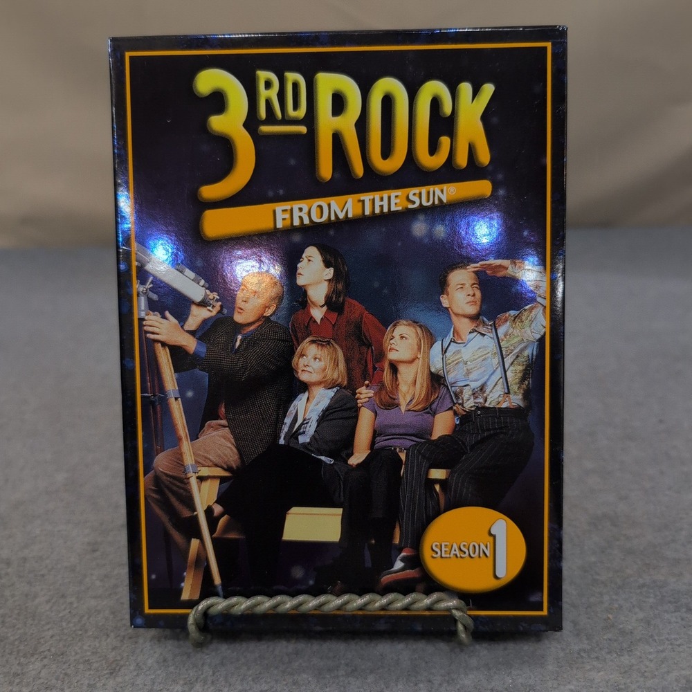3rd Rock From the Sun Season 1 DVD Set Anchor Bay John Lithgow Sitcom 4-Disc